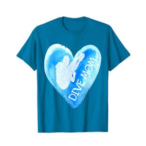 Dive Mom, Platform Diving, Springboard Diving, Diving Mom T-Shirt. L
