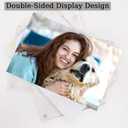 Acrylic Picture Frame 4x6, Double Sided Photo Frames for Refrigerator with Magnetic Corners, Transparent Acrylic Frame for Desk or Tabletop Display Family,Wedding, Baby Pictures(2 Pack)