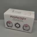 Momcozy Breast Pump Hospital-Grade, Hands-Free & Portable Wearable Pump with 3 Modes|15 Levels, Equipped with Leak-Proof DoubleFit Flange, Deep Pink