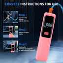 Tire Inflator Portable Air Compressor, 150PSI Cordless Car Tire Pump with Digital Pressure Gauge, Rechargeable Battery,for Car, SUV, Motorcycle, Bicycle & Ball