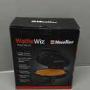 Mueller Heart 5 Waffle Maker, Waffle Iron, Adjustable Browning Control & Nonstick, Cool Touch Handle, Easy to Clean, Small Kitchen Appliances