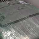 MASVIS Trifold Mattress, 4 Inch Memory Foam Foldable Mattress with Washable Cover, Tri-Folding Floor Bed for Camping, Twin XL