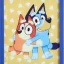 Bluey & Bingo LED Dual Wall Art,Kids Room Dcor, Official Bluey Cartoon Print, Colorful Framed Artwork for Playroom, Nursery, or Bedroom,9.5"x11.5"