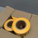 Xpose Safety Yellow Fire Line Do Not Cross Tape – (6 Rolls) | 3" x 1000' High-Visibility Barricade Tape for Construction Sites, Hazards, Crime Scenes