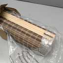 LazBlinds Cordless Bamboo Roman Shades, Privacy Blinds for Interior Windows, Room Darkening Roll Up Bamboo Blinds for Home & Patio, 28.5" W x 64" H, BDP-Driftwood