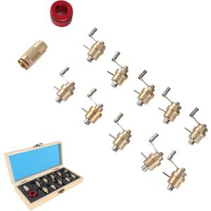 Mainspring Winder Set Brass Watch Repair Tool Wristwatch Repairing Kit DIY Watchmaker Tools Watch Repair Accessories
