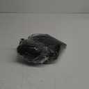 Halloween Women Black Gothic Tulle Cosplay Dress Party Ruffle Layered Prom Dance Costume Belt Necklace (XX-Large)