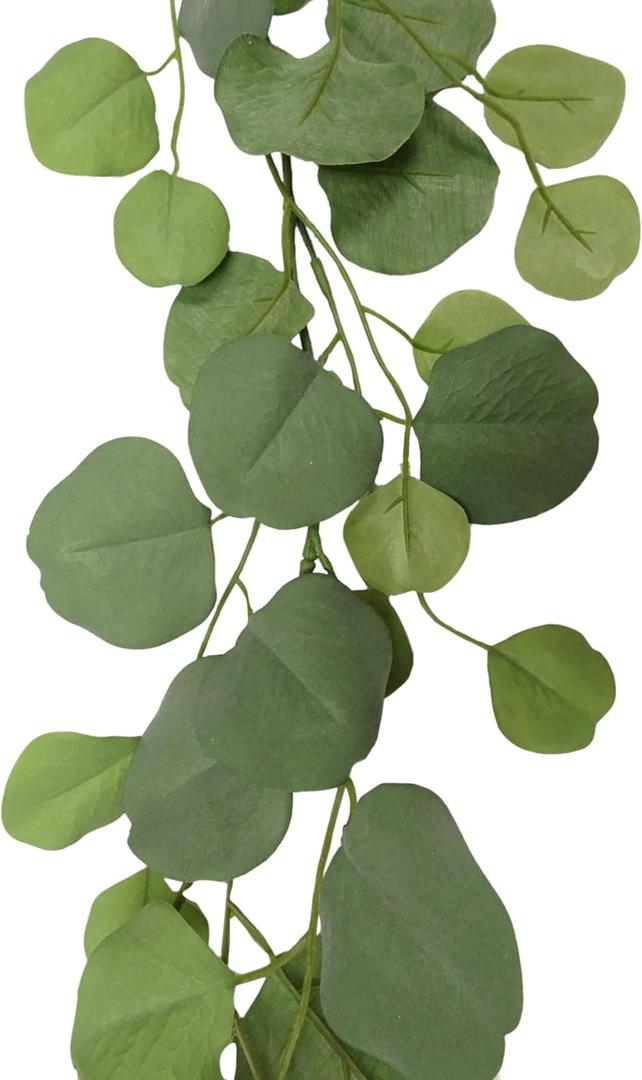 6ft. Eucalyptus Garland by Ashland - Faux Hanging Garland Vine for Home Decor, Bedroom, Parties, Weddings, Indoor Use - 1 Pack