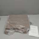 LZRS Adirondack Square Outdoor Side Table for Patio, Pool Composite Patio Table,HDPE End Tables for Backyard,Pool, Indoor Companion, Easy Maintenance & Weather Resistant(Brown)