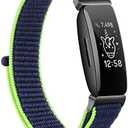 Nylon Ace 3 Bands Compatible with Fitbit Ace 3 Straps for Kids Boys Girls - Soft Skin-Friendly Breathable Ace 3 Bands for Kids Watch Band Wrist Strap Bracelet Accessories