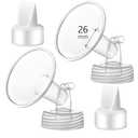 Momstouch 26mm Flange Compatible with Spectra S1 S2 9 Plus Synergy Gold Breastpump Replacement to Spectra Pump Parts and Flange; Not Original; Replaces Shield
