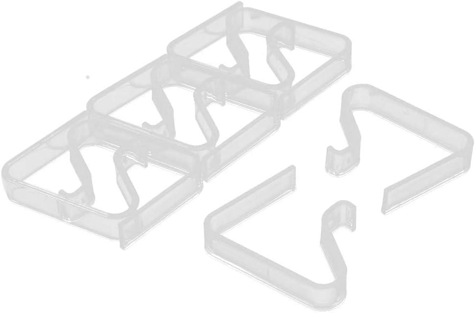 XYWHPGV Plastic Tablecloth Cover Runner Clip Holder 3.5-5cm Thickness 8 Pcs(63b88 45ac7 bce2c f5188 6fc48 830a2