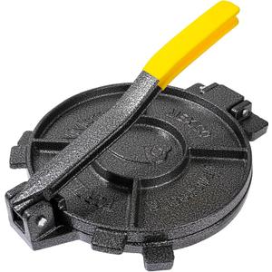 Vivicreate 10 Inch Cast Iron Tortilla Press Heavy Duty Tortilla Maker for Flour Corn Rotis Quesadillas Dough Press Flatbread Kitchen Tool Prensa para Tortillas de Hierro Fundido