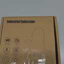 [Dual-Lens] Endoscope Camera with Light, 1920P HD Borescope with 8+1 Adjustable LED Lights, IP67 Waterproof 16.5FT Semi-Rigid Snake Cord Inspection Camera for iPhone, iPad and Android Phone (Type C)