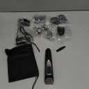 Norelco Philips Multigroom 3000 Series, All-in-One Trimmer, Beard Trimmer and Hair Clipper, 15-Piece Men's Grooming Kit for Head, Beard, Face, Nose, Ears, No Blade Oil Needed, Soft Pouch, MG3770/40 (Black)