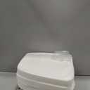 AAAAAcessories D-Shaped Chair Cushions, 2" Thick Dining Chair Pads with Ties and Removable, Machine-Washable Cover, 17" x 16", Set of 4, Oatmeal Beige