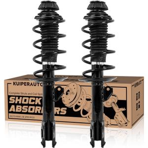 KUIPERAUTO Front Complete Struts Coil Spring Assembly 272288 272289 Compatible with 2006-2012 Toyota Yaris Replacement Shock Absorbers