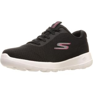 Skechers Performance Go Walk Joy-Ecstatic Women's Sneaker (8, Black/White)