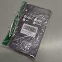 DEERLAMN Case for iPhone 16 Pro Max with Slide Camera Cover+Screen Protector (1 Pack), Rotated Ring Kickstand Military Grade Shockproof Protective Cover-Black