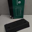 YHTAUTO Front License Plate Frame w/o Screws Compatible with Ford Explorer/Police Interceptor Utility 2018-2019, Plastic Black Bumper License Plate Bracket, No Drill Licence Plate Holder