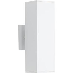 Cerdeco Aluminum Modern Outdoor Wall Light, Exterior Outdoor Wall Sconce Up Down Light Fixtures Matte White [ETL Listed]