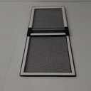 BAFLOTEX Adjustable Window Screens Expandable 2 Ways Expandable Window Screen 10" Height*14" Width-24" Width with White Frame for House Windows 1 Pack of Small Screens