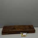 BAYKA Floating Shelves, 22.5" Rustic Wood Wall Mounted Shelves for Bathroom, Bedroom, Living Room&Kitchen, Hanging Display Shelf with 22 lbs Capacity, Fall Home Decor Shelves (Rustic Brown, Set of 2)