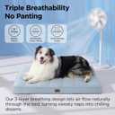 Bedsure Orthopedic Cooling Dog Bed for Crate - 41x29 Inches Extra Large Comfy Breathable Summer Beds with Removable Washable Cover, Cold Flat Egg Crate Foam Pet Mat, Suitable for Pet Up to 90 lbs
