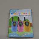 Rechargeable Walkie Talkies for Kids, Walkie Talkie Toys for Girls Boys, Outdoor Toys/Outside Games for Kids Age 4-8-12, Birthday Gifts for 4 5 6 7 8 9 10 Year Old Kids Girl Boys