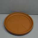 Juvale Saucers for Potted Plants - 12-Inch Round, Terra Cotta Plastic, 4 Pack - Plant Saucer & Pot Drip Tray for Indoor & Outdoor Planters