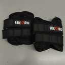 Adjustable Ankle Weights & Wrist Weights for Women Men, 1 Pair Removable Weighted Plate Arm Leg Weights for Walking, Running, Pilates (2.2lb/4.4lb/6.6lb/11lb/22lb Total)