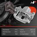 A-Premium Rear Left and Right Side Disc Brake Caliper with Bracket
Compatible with Nissan Rogue 2008-2013, Rogue Select 2014-2015, L4 2.5L, Corrosion-resistant, Direct-fit