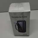 Tire Inflator Portable Air Compressor, Cordless & 12V DC Air Inflator for Car Bikes MotorcycleTires Balls with Auto Shut-Off, Digital Pressure Gauge, Compact Emergency Pump (Black)