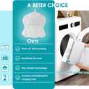 Bath Pillows for Tub,Luxury Bath Pillow for Neck and Back Support-with Comfortable Breathable Cotton 6 Non-Slip Suction (Regular Version)