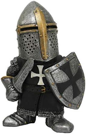 Pacific Giftware PT Medieval Times Crusader Helmet Knight Small Collectible Figurine