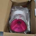 Amconsure Facial Steamer - Nano Ionic Face Steamer Warm Mist Steamer for Home Sauna SPA, Humidifier for Face Steamer for Deep Cleaning Unclogs Pores Sinuses - Bonus 5 Piece Stainless Steel Skin Kit (A-rose Red)