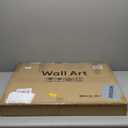 Framed Large Matisse Wall Art for Living Room, 3 Piece Vintage Sage Green Canvas Artwork for Walls, Botanical Floral Prints for Bedroom, Hallway, Home Office Decor, Total Size 30x60 Inches