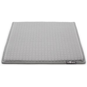 Paw Inspired Cooling Orthopedic Crate Pad for Dogs and Cats, Washable Memory Foam Dog Cooling Mat (23x17 Inch XS/Small Size for 24 Inch Kennel, Gray)