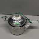 1000ML Double Boiler Pot with 2200ML Stainless Steel Pot and Silicone Spatula, Double Boiler Set for Melting Chocolate,Candy, Soap, Wax, Candle Making