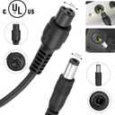 42V Compact Electric Scooter Hoverboard Charger for Hover-1 Gotrax Jetson & More 36V Lithium Battery, UL Certified Safe & Powerful & Small with 2 Common Connectors