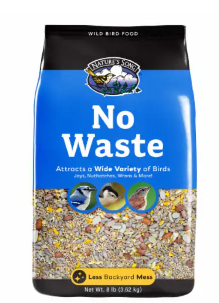 Nature's Song Premium No-Waste Bird Seed. Best by 01/09/27. 4lb