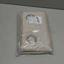 NICETOWN Room Darkening Draperies Window Curtain Panels, Thermal Insulated Grommet Room Darkening Curtains for Bedroom (Natural, 2 Panels, W34 x L54 -inch)