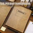 2 x Chemistry Lab Notebook Vintage Laboratory Notebook Quad Ruled Science Lab Book 8.5'' x 11'' for Student Research Graphing Engineering Computation Physics Ink Proof 104 Page Coil Binding