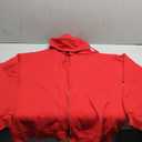 Hanes mens Zip-up Hoodie, Ecosmart Fleece Full-zip Hoodie for Men, Hooded Sweatshirt (Small, Deep Red)