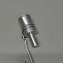 DEVMO 2pcs XL Size Aluminum Alloy Universal Turbo Sound Exhaust Muffler Pipe Whistle Car Roar Maker Silver Tone