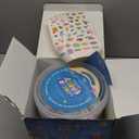 116PCS Magic Glow-in-The-Dark Gel Water Fairy Toy, Aqua DIY Elf Set with 18 Shape Molds, 100ml Gels, Water Squishy Kit, Make 150+ Water Animals,Christmas Birthday Gift, Arts Crafts STEM Kit for Kid