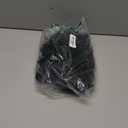 Short Curly Wigs with Bangs for Black Women, Loose Wavy Afro Kinky Curly Wig, Soft Heat Resistant Synthetic Hair Natural Looking Wig for Daily Party Cosplay (Black)