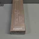 Conair Double Ceramic -Inch Curling Iron with Claw Clip, -Inch Barrel Creates Tight Curls, Hair Curler for Use on Short, Medium, & Long Hair, White/Rose Gold