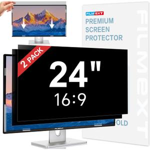 FILMEXT [2 Pack] 24 Inch Computer Privacy Screen, 16:9 Aspect Ratio