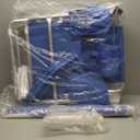 Nice C Blue Backpack Beach Chair with Cooler and Umbrella, 5 Position Reclining Beach Chair for Adults, with Cup Holder, Cooler Bag, for Outdoor, Camping, BBQ, Travel, Picnic (1 Pack)